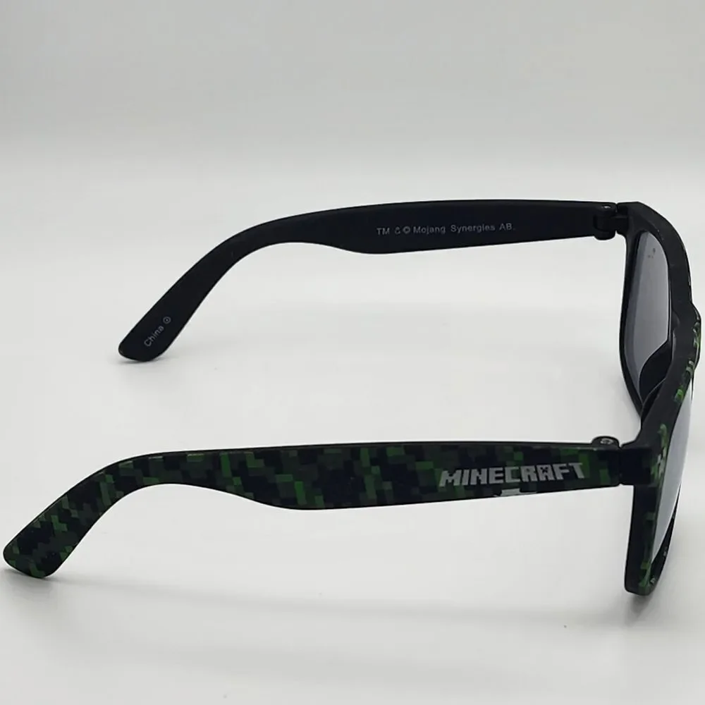 Minecraft Green & Black Sunglasses